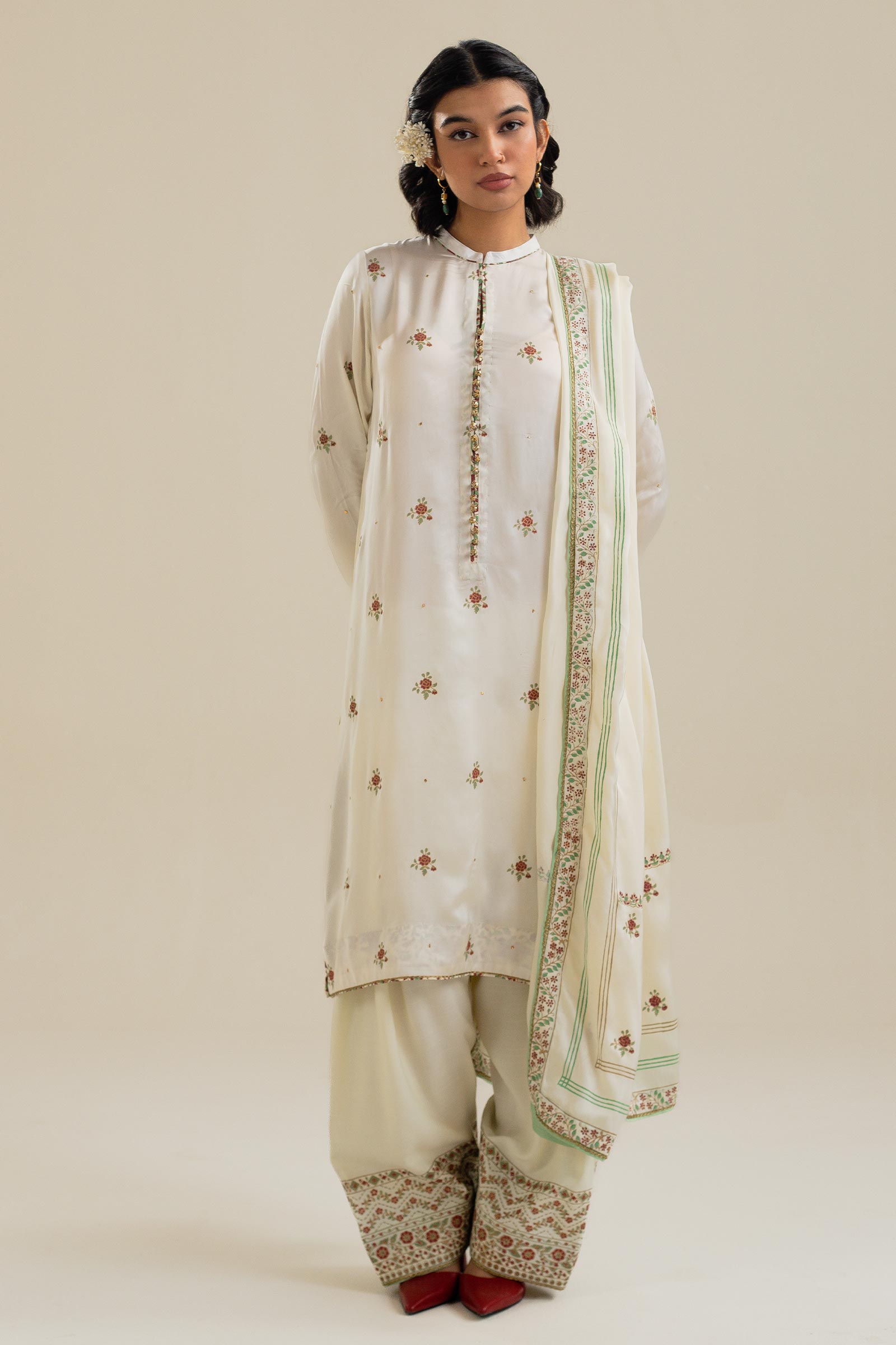 Zara Shahjahan | Handcrafted Suits | ZHC-041 - House Of Hania