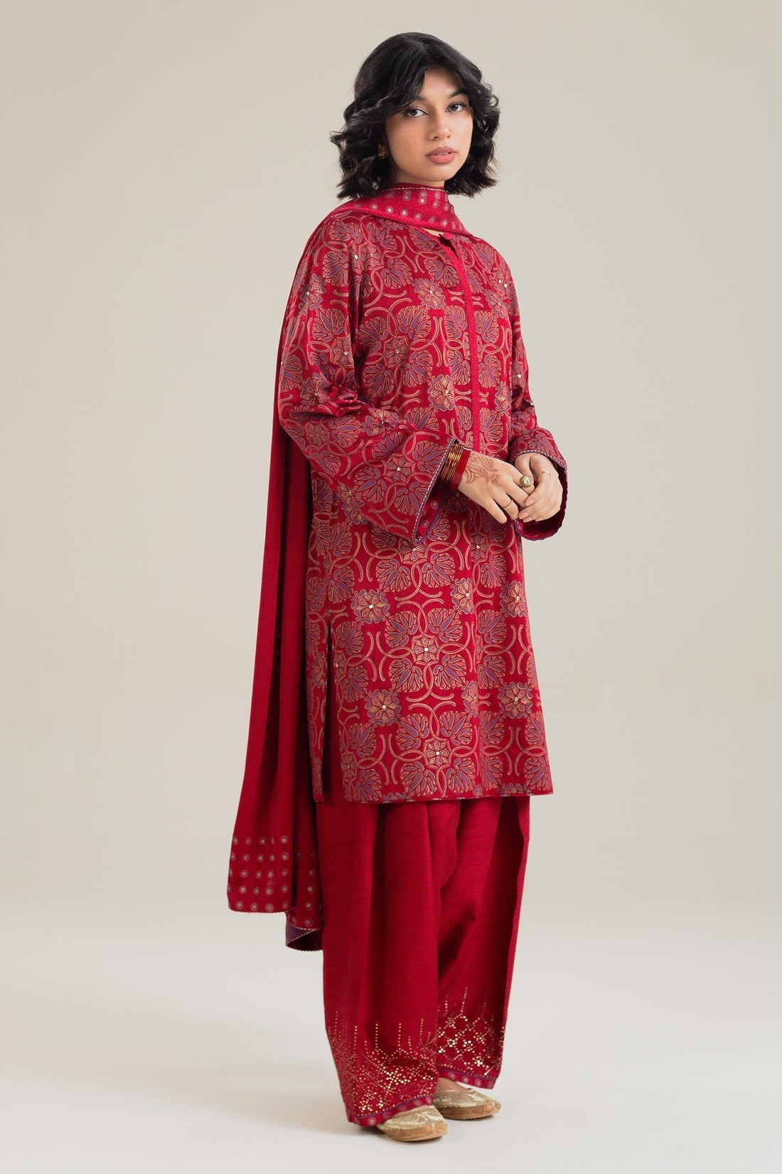 Zara Shahjahan | Handcrafted Suits | ZHC-045 - House Of Hania