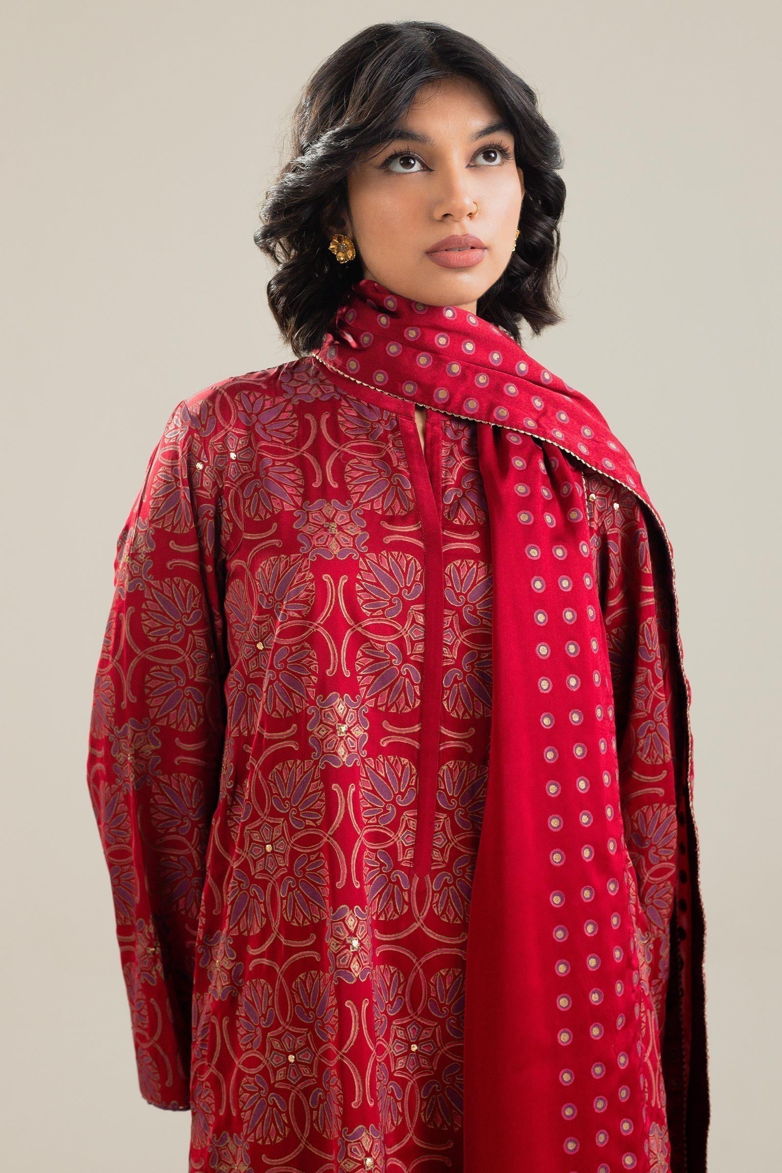 Zara Shahjahan | Handcrafted Suits | ZHC-045 - House Of Hania