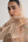 Zara Shahjahan | Handcrafted Suits | ZHC-049 - House Of Hania
