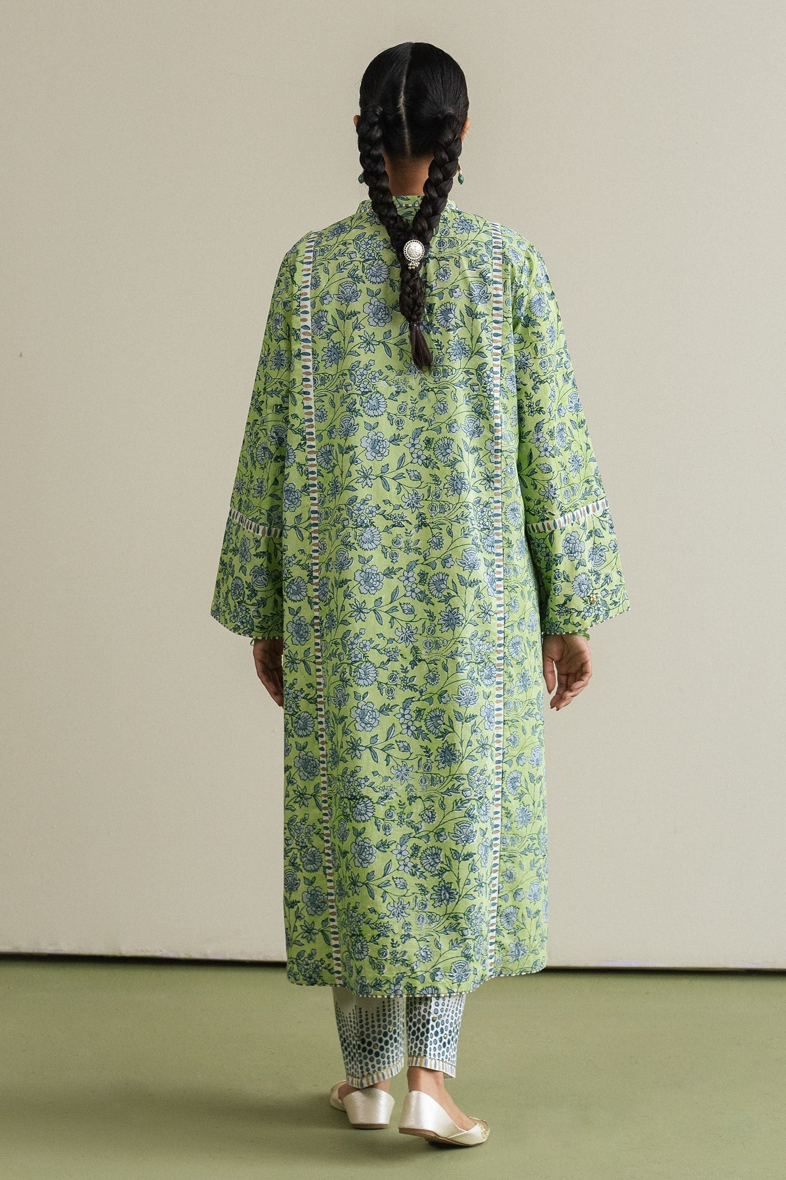 Zara Shahjahan | Handcrafted Suits | ZHC-052 - House Of Hania