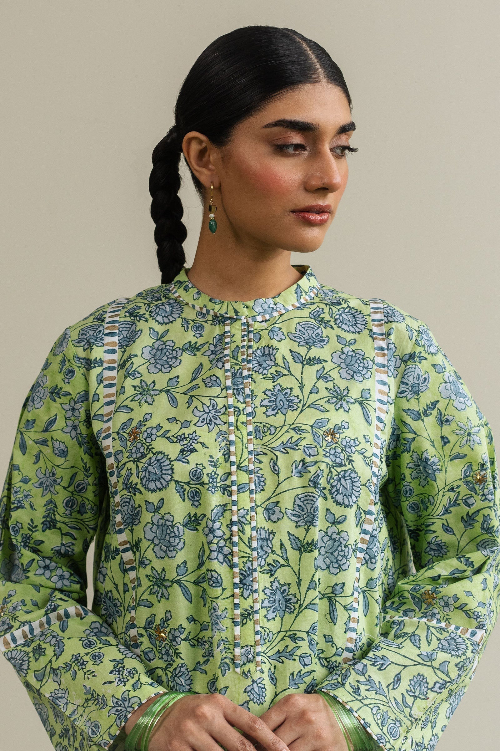Zara Shahjahan | Handcrafted Suits | ZHC-052 - House Of Hania