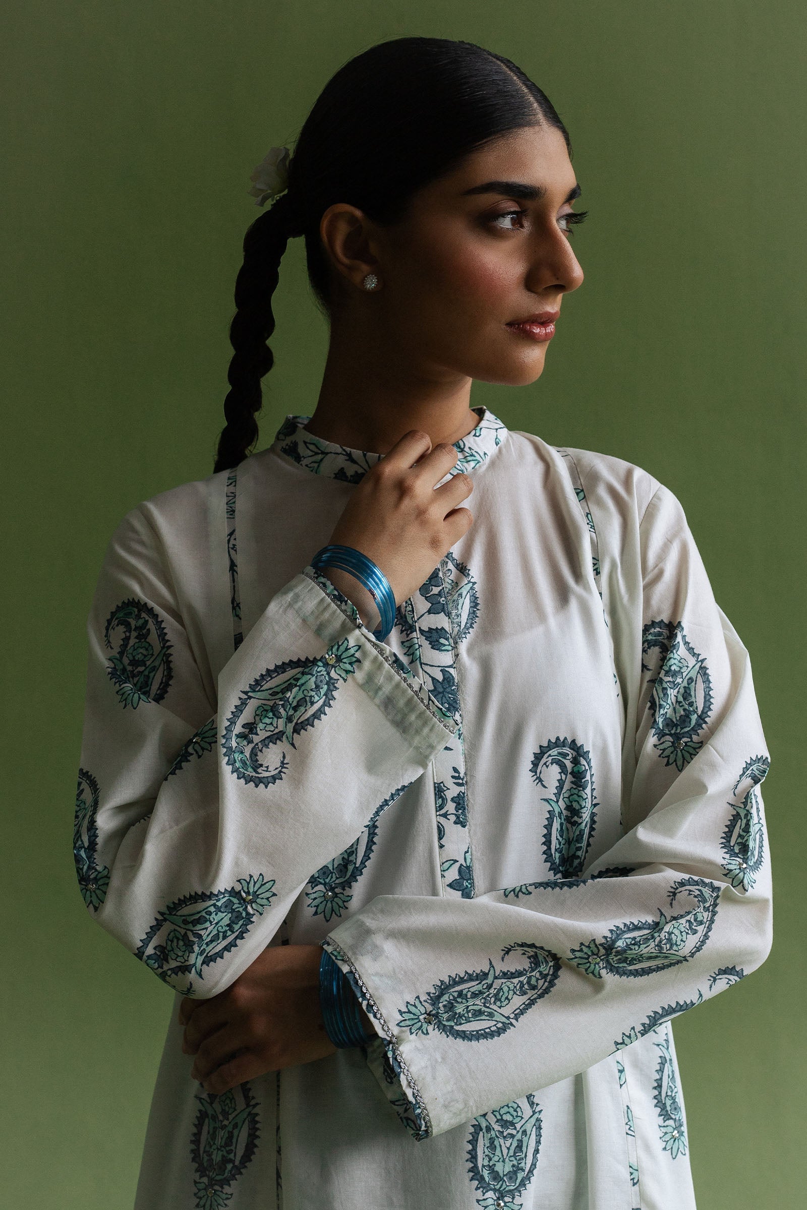 Zara Shahjahan | Handcrafted Suits | ZHC-054 - House Of Hania
