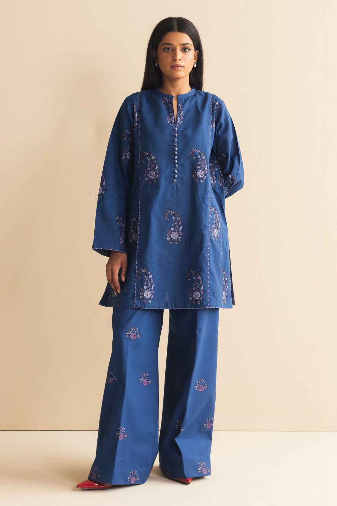 Zara Shahjahan | Handcrafted Suits | ZHC-056 - House Of Hania