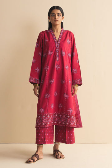 Zara Shahjahan | Handcrafted Suits | ZHC-058 - House Of Hania