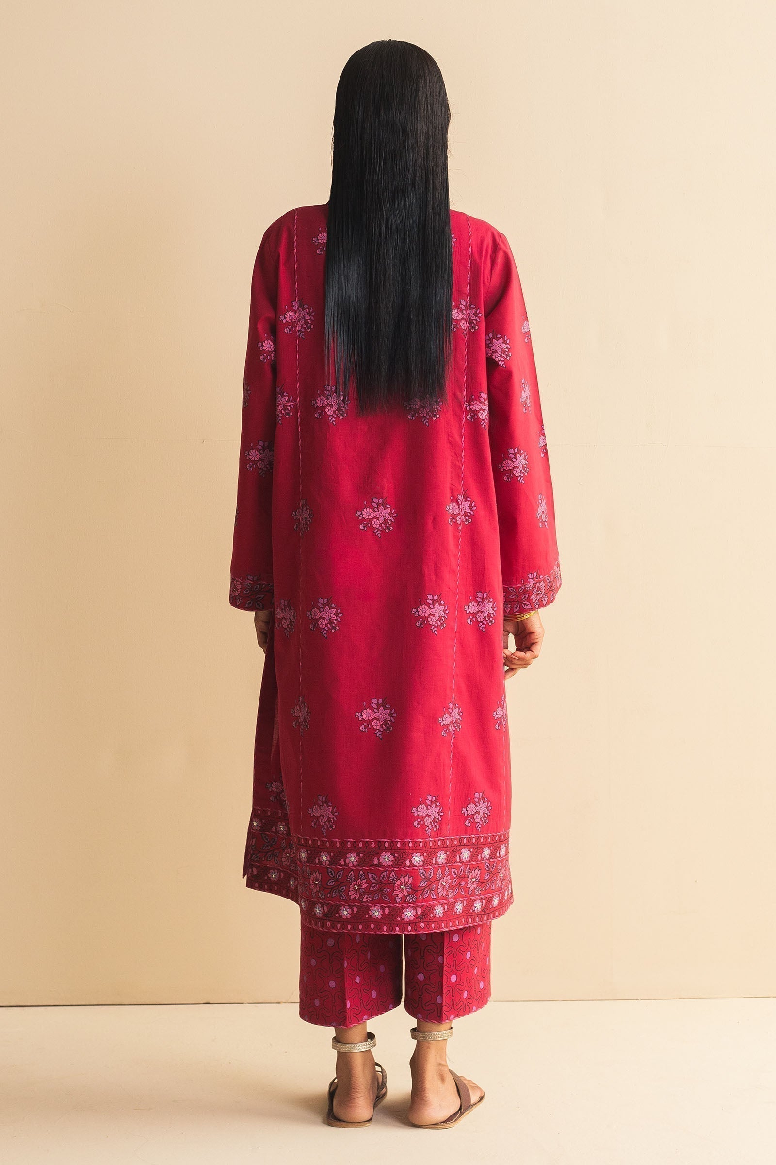 Zara Shahjahan | Handcrafted Suits | ZHC-058 - House Of Hania