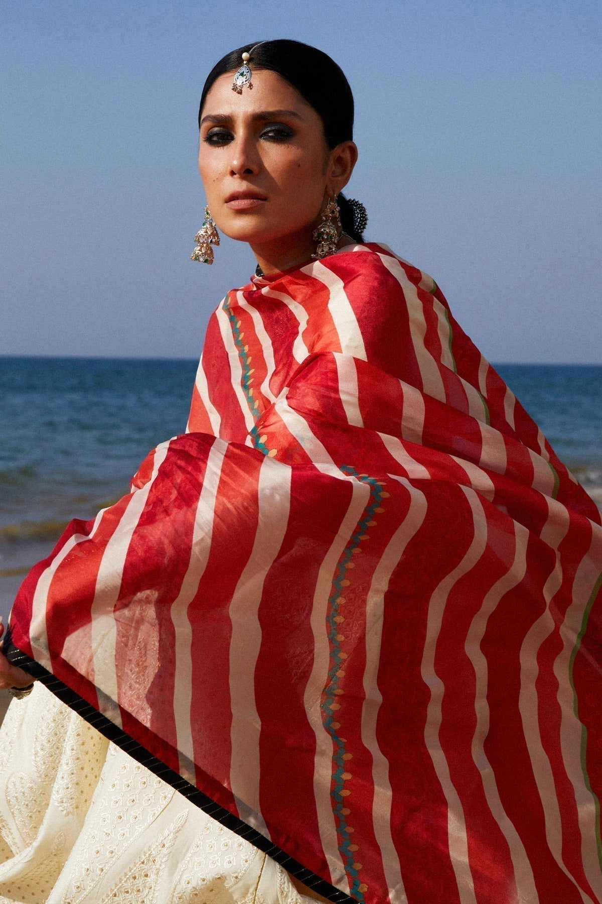 Zara Shahjahan | Luxury Lawn 24 | AAINA-8A - House Of Hania