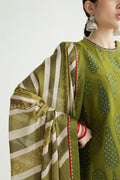 Zara Shahjahan | Luxury Lawn 24 | AAINA-8B - House Of Hania