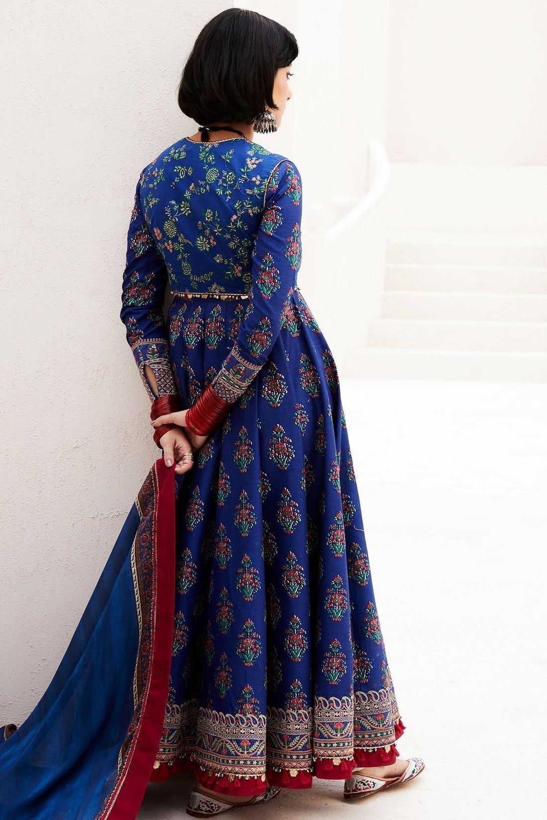 Zara Shahjahan | Luxury Lawn 24 | ANARKALI-11A - House Of Hania