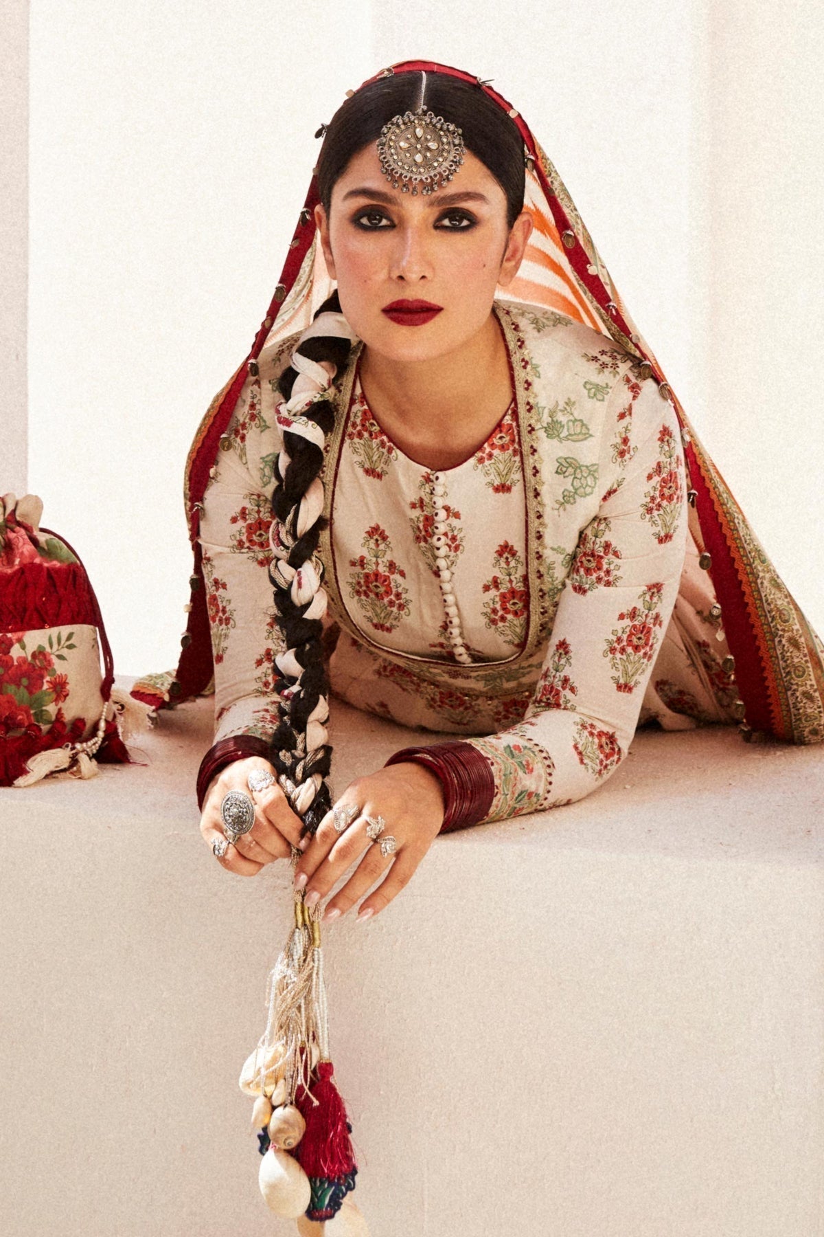 Zara Shahjahan | Luxury Lawn 24 | ANARKALI-11B - House Of Hania