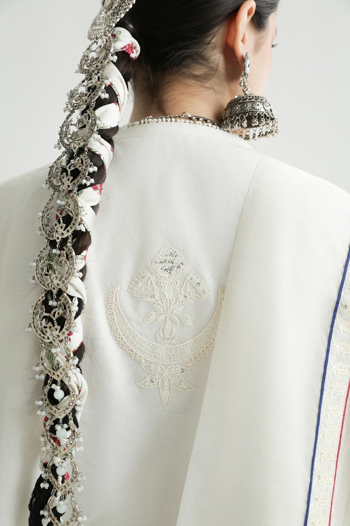 Zara Shahjahan | Luxury Lawn 24 | DEENA-12B - House Of Hania