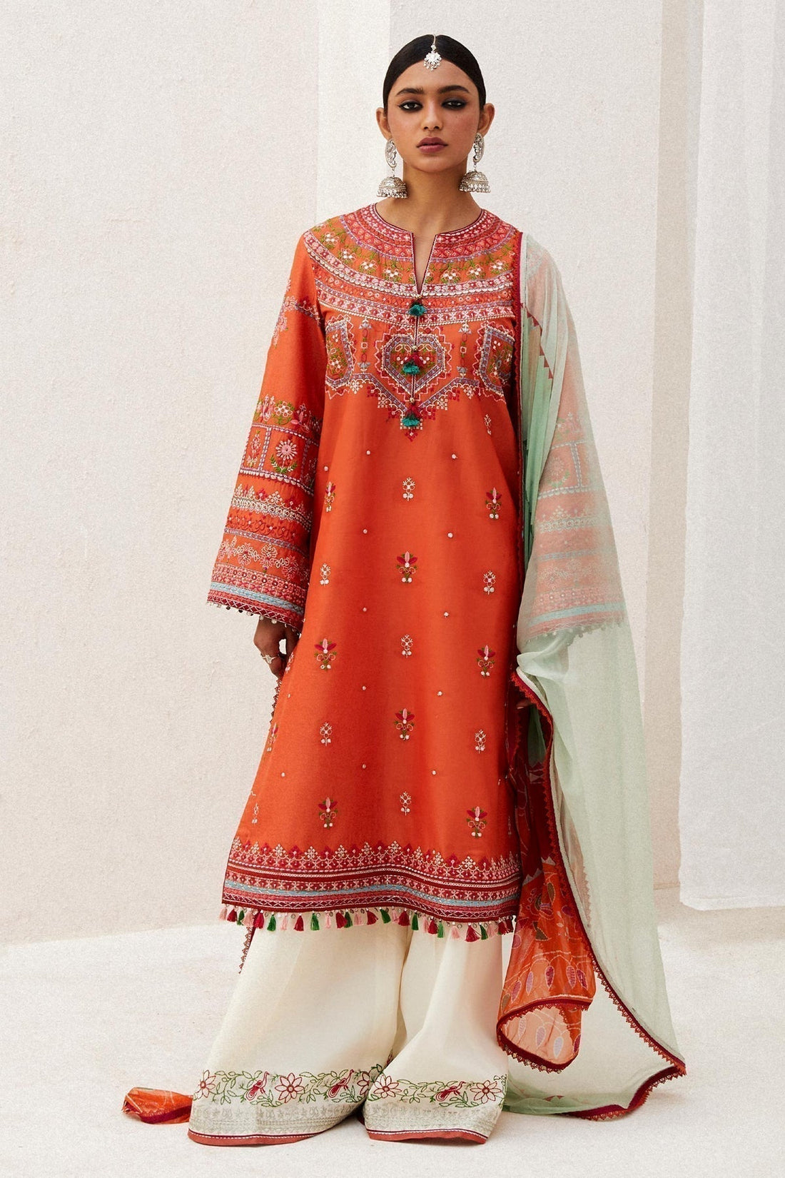 Zara Shahjahan | Luxury Lawn 24 | LAMIA-7A - House Of Hania