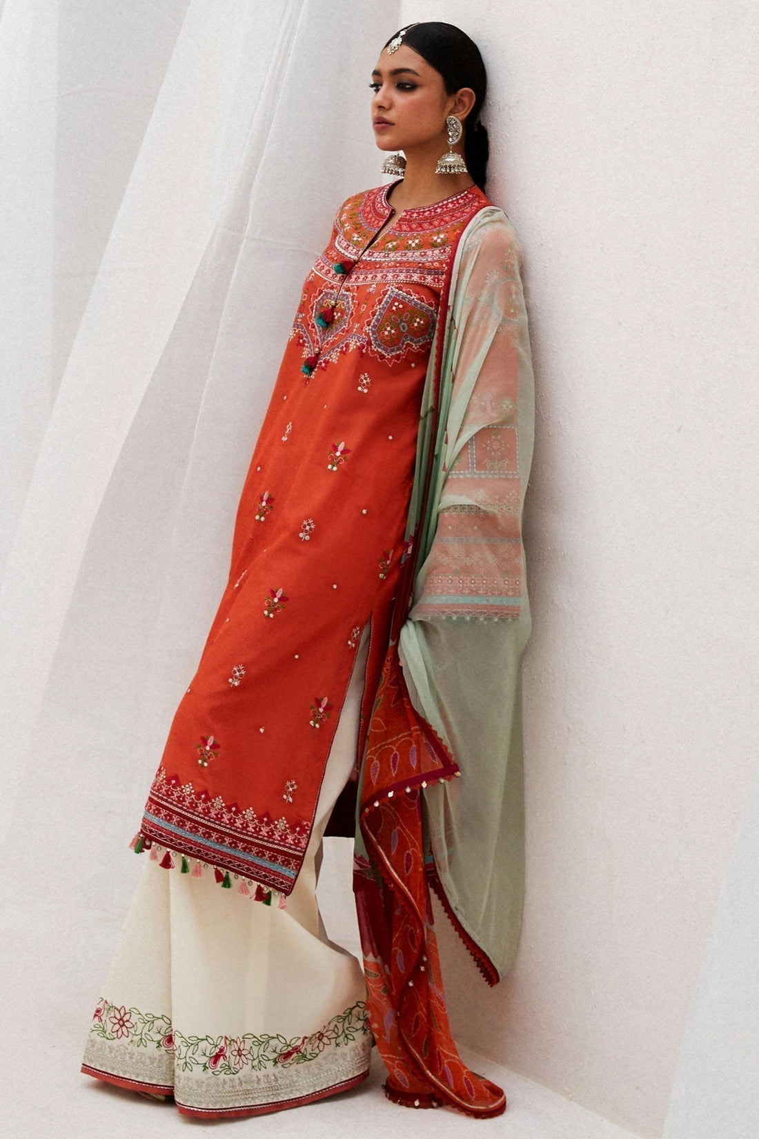 Zara Shahjahan | Luxury Lawn 24 | LAMIA-7A - House Of Hania