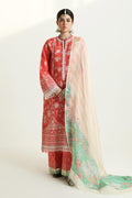 Zara Shahjahan | Luxury Lawn 24 | MAHI-1A - House Of Hania