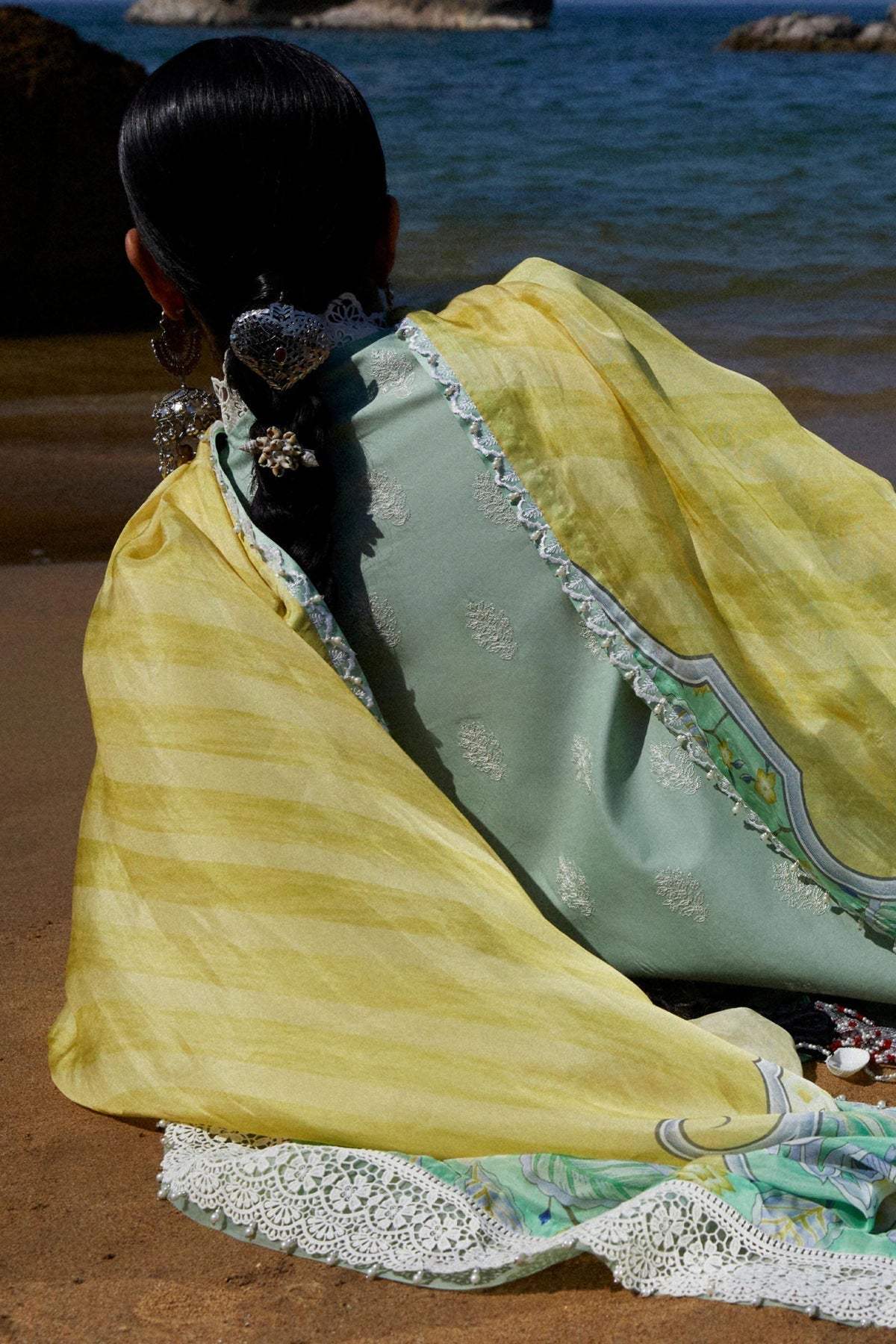 Zara Shahjahan | Luxury Lawn 24 | MAHI-1B - House Of Hania