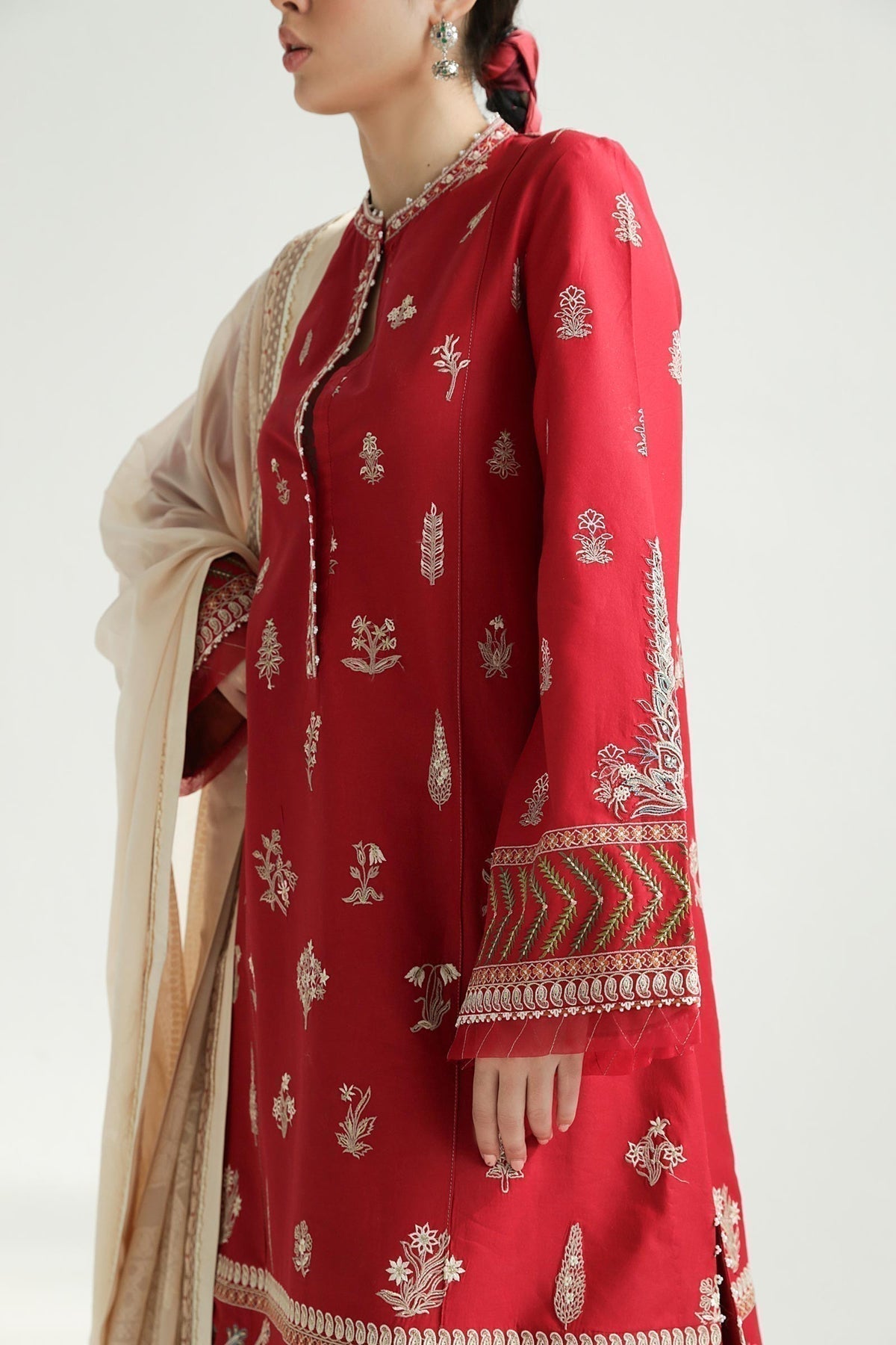 Zara Shahjahan | Luxury Lawn 24 | MYRA-14A - House Of Hania