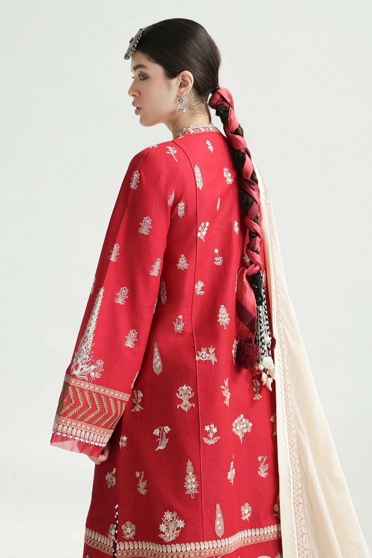 Zara Shahjahan | Luxury Lawn 24 | MYRA-14A - House Of Hania