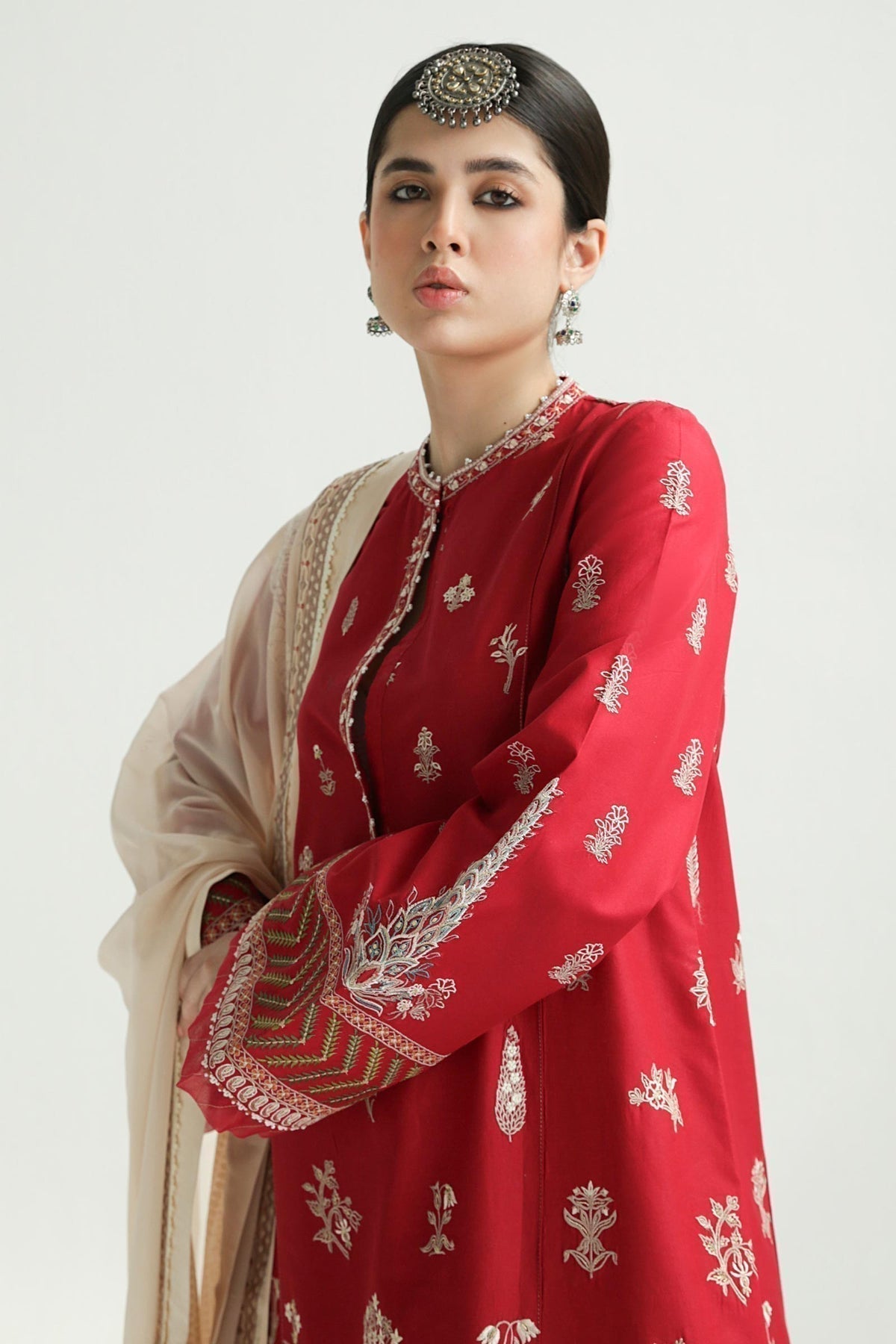 Zara Shahjahan | Luxury Lawn 24 | MYRA-14A - House Of Hania