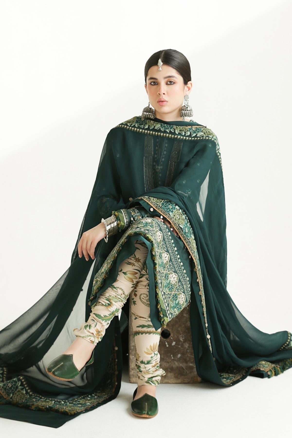 Zara Shahjahan | Luxury Lawn 24 | PARSA-9B - House Of Hania