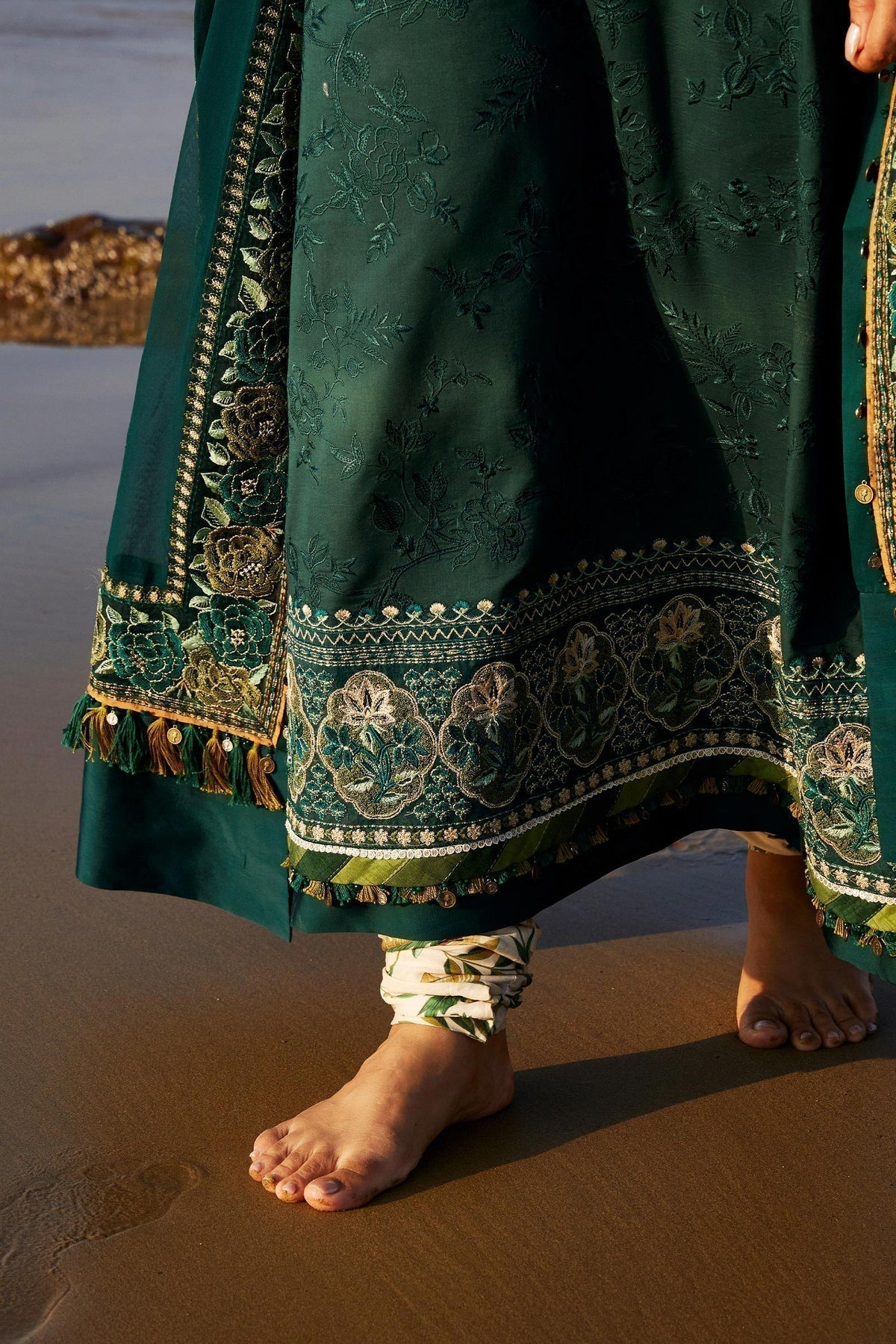 Zara Shahjahan | Luxury Lawn 24 | PARSA-9B - House Of Hania