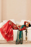 Zara Shahjahan | Luxury Lawn 24 | PHOOL KARI-13B - House Of Hania