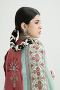 Zara Shahjahan | Luxury Lawn 24 | SANDAL-10B - House Of Hania