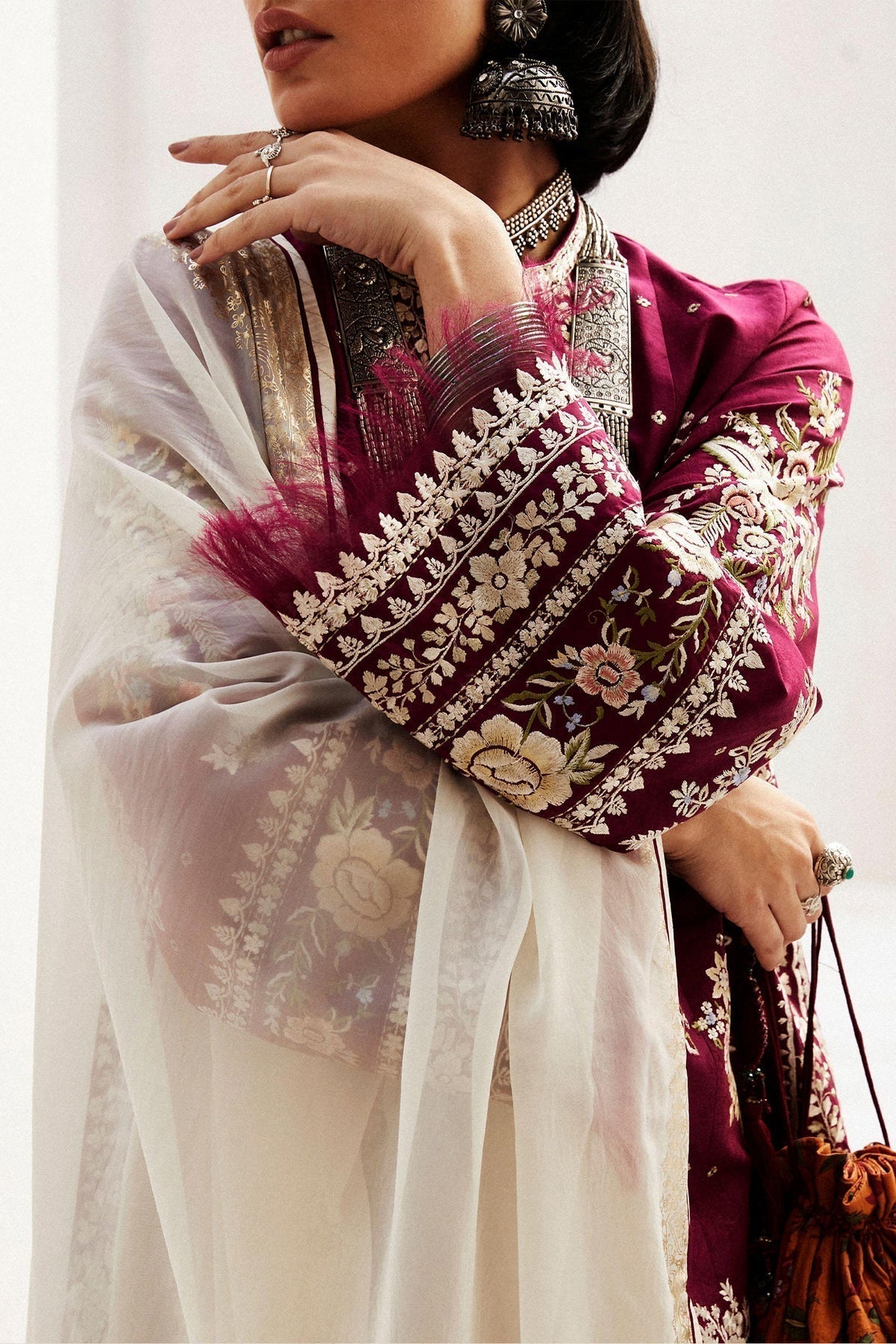 Zara Shahjahan | Luxury Lawn 24 | SIFFA-4A - House Of Hania