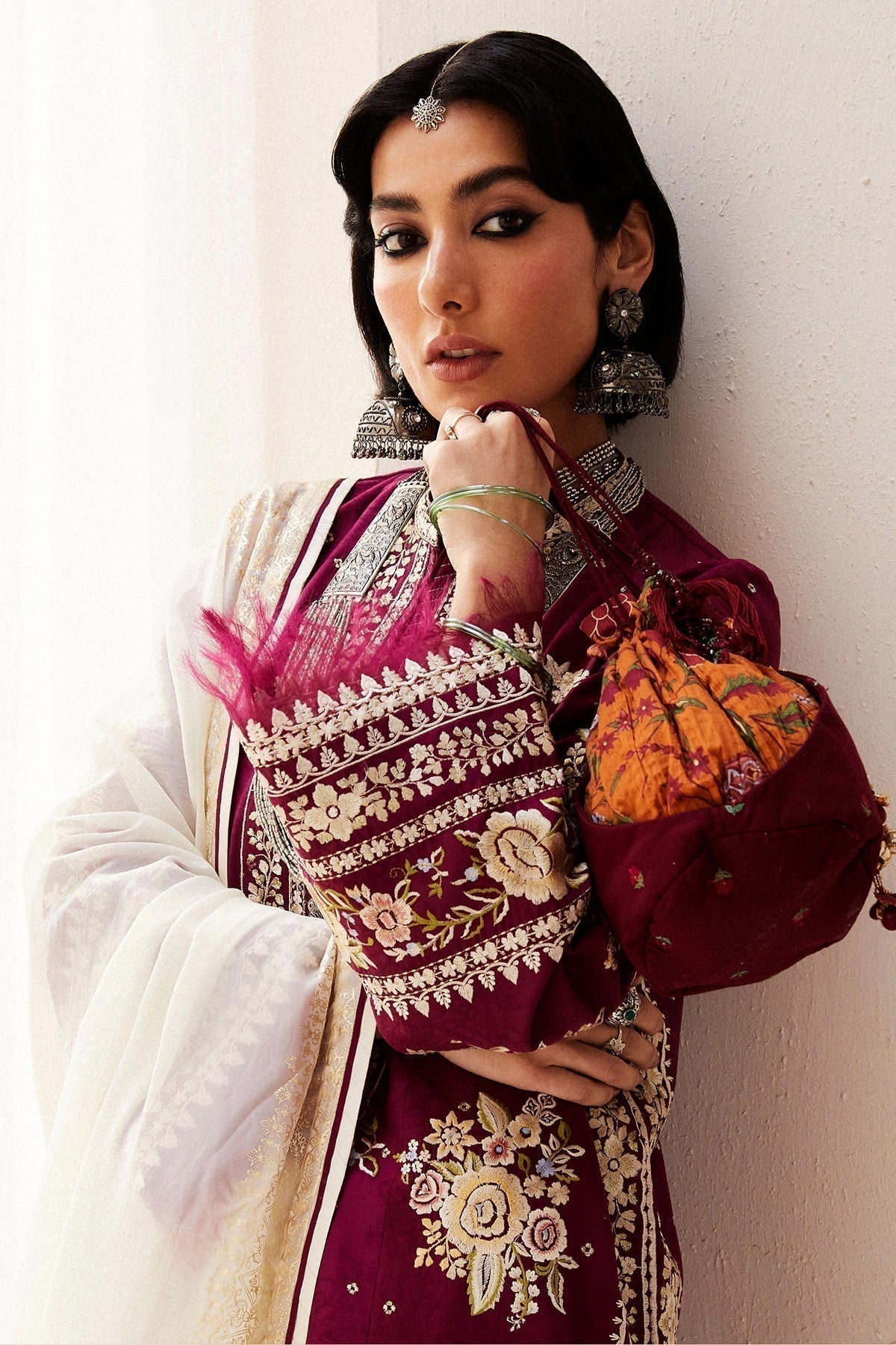Zara Shahjahan | Luxury Lawn 24 | SIFFA-4A - House Of Hania