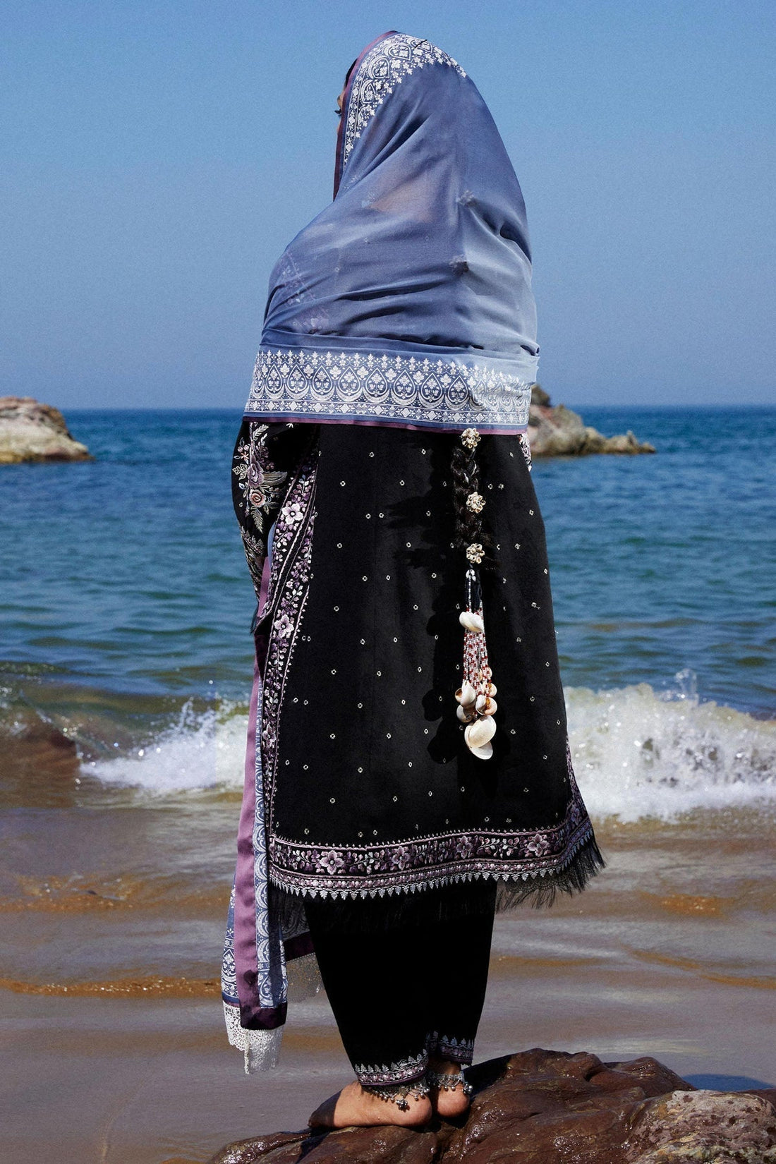 Zara Shahjahan | Luxury Lawn 24 | SIFFA-4B - House Of Hania