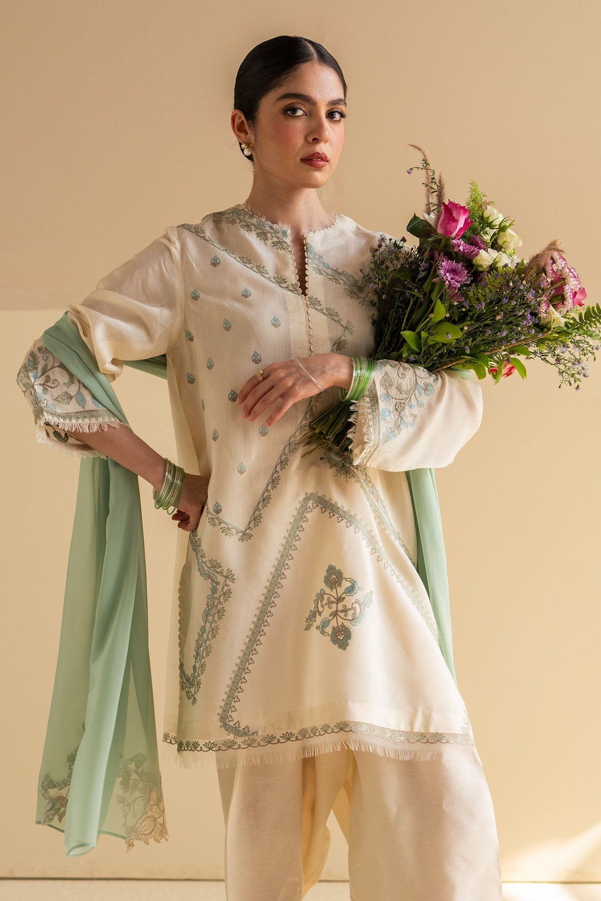 Zara Shahjahan | Pret Wear | ZC-2097 - House Of Hania