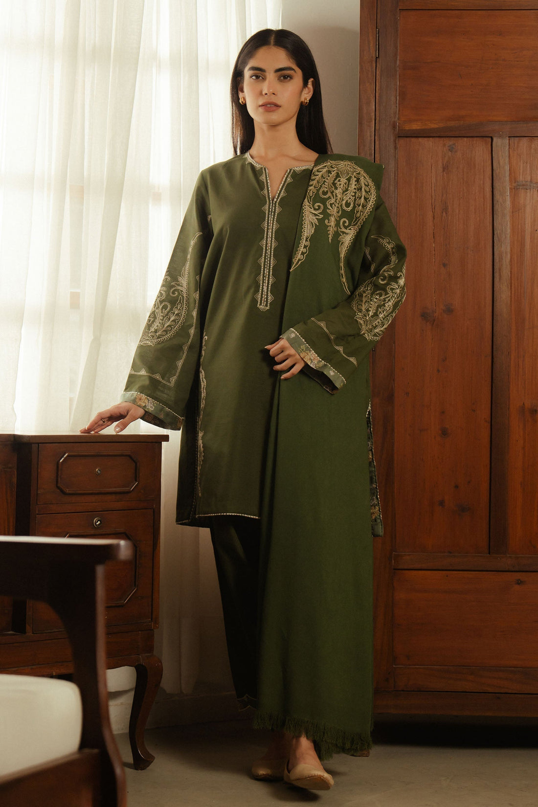 Zara Shahjahan | Pret Wear | ZC-2135 - House Of Hania