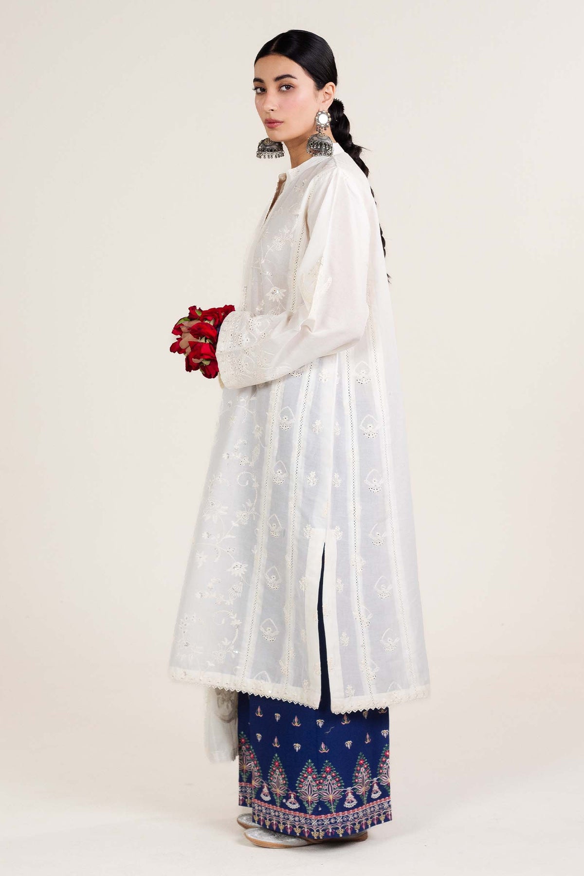 Zara Shahjahan | Stitched Lawn 24 | SL-DEENA-12B - House Of Hania