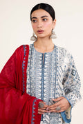 Zara Shahjahan | Stitched Lawn 24 | SL-DIYA-2A - House Of Hania