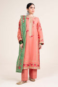 Zara Shahjahan | Stitched Lawn 24 | SL-JIYA-6A - House Of Hania