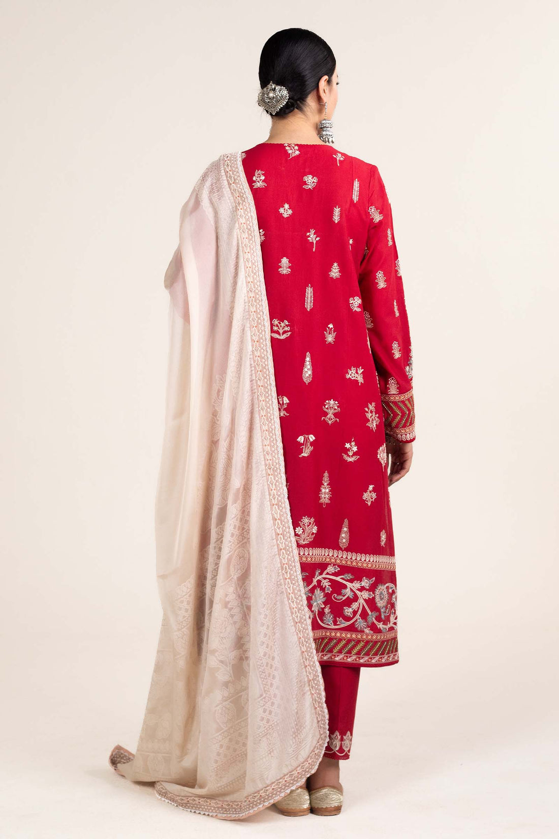 Zara Shahjahan | Stitched Lawn 24 | SL-MYRA-14A - House Of Hania