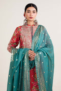 Zara Shahjahan | Stitched Lawn 24 | SL-PHOOL KARI-13B - House Of Hania