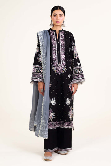 Zara Shahjahan | Stitched Lawn 24 | SL-SIFFA-4B - House Of Hania