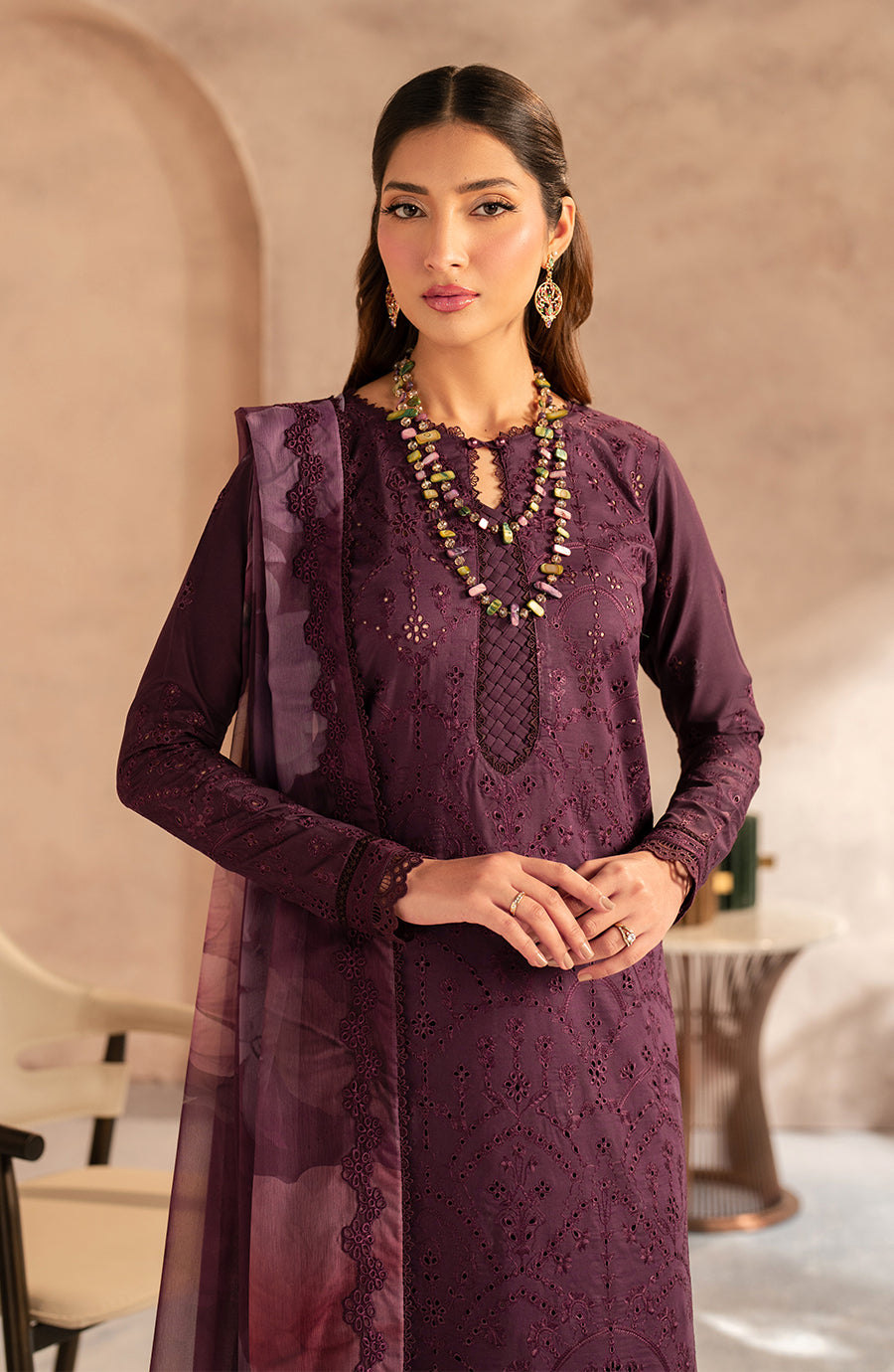 Zari f | Summer Lawn 25 | UNST-LWN-06 VIRAYA - House Of Hania