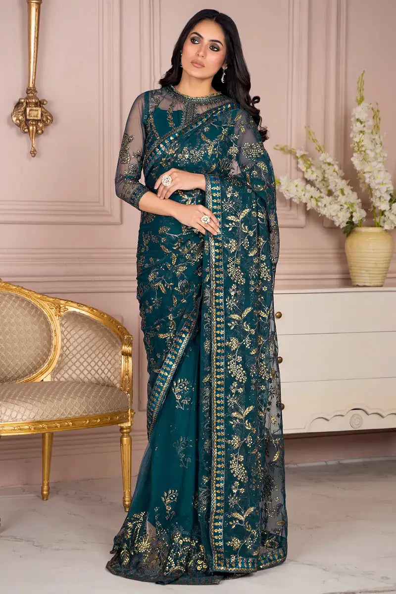Zarif | Afreen Formals | ZA 01 EVERGREEN - House Of Hania
