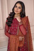 Zarif | Afreen Formals | ZA 08 GARNET - House Of Hania