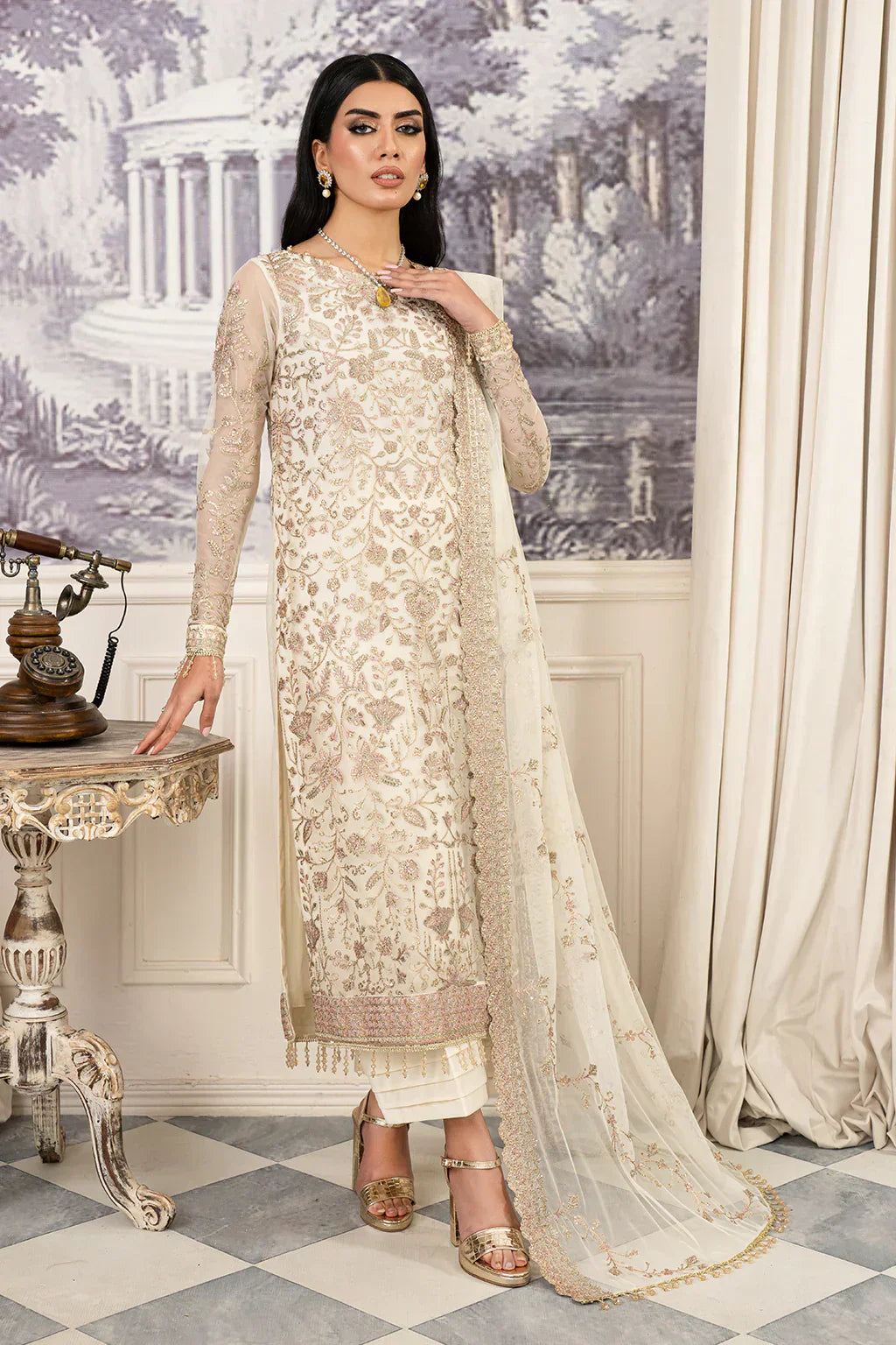 Zarif | Afsanah Formal Edit 24 | ZAF 03 NEELAM - House Of Hania