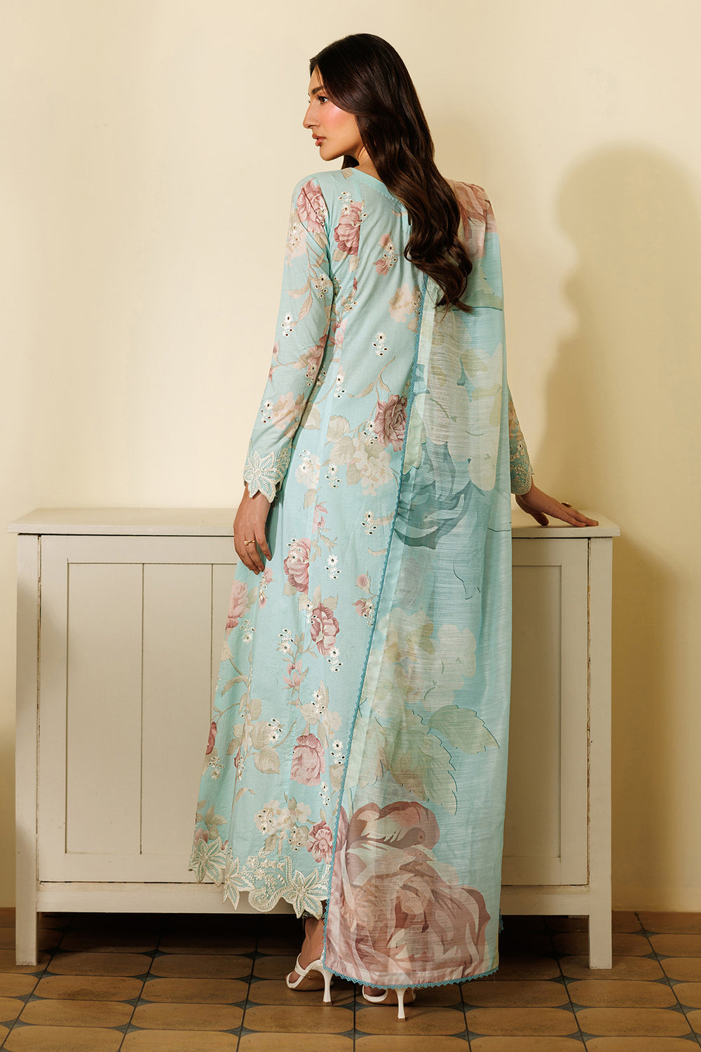 Zarif | Amani Eid Lawn 26 | ZL-RTW-26 BAANI - House Of Hania