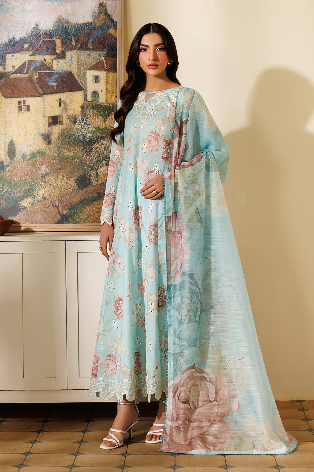 Zarif | Amani Eid Lawn 26 | ZL-RTW-26 BAANI - House Of Hania