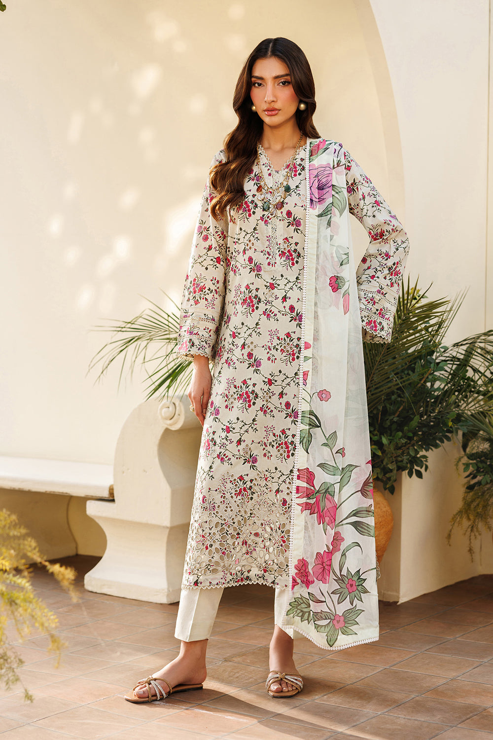 Zarif | Amani Eid Lawn 26 | ZL-RTW-26 BARIH - House Of Hania