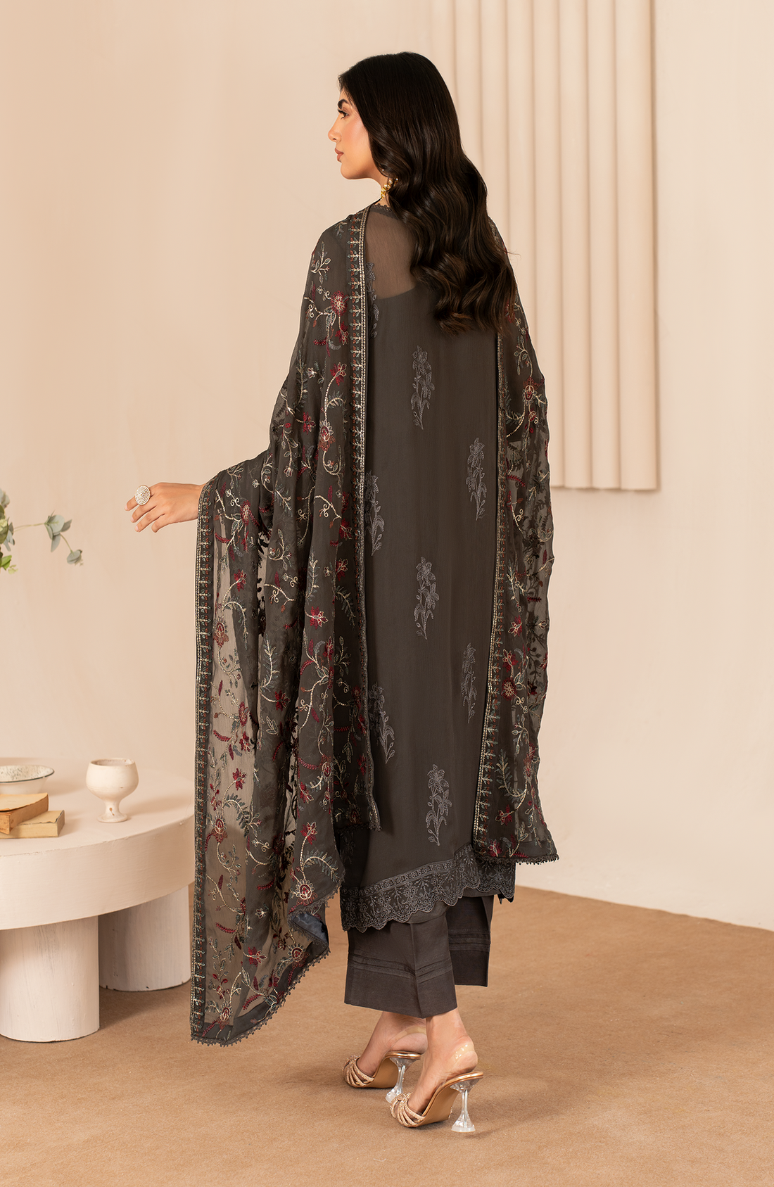 Zarif | Chiffon Edit | ZL 01 FAHIMA - House Of Hania