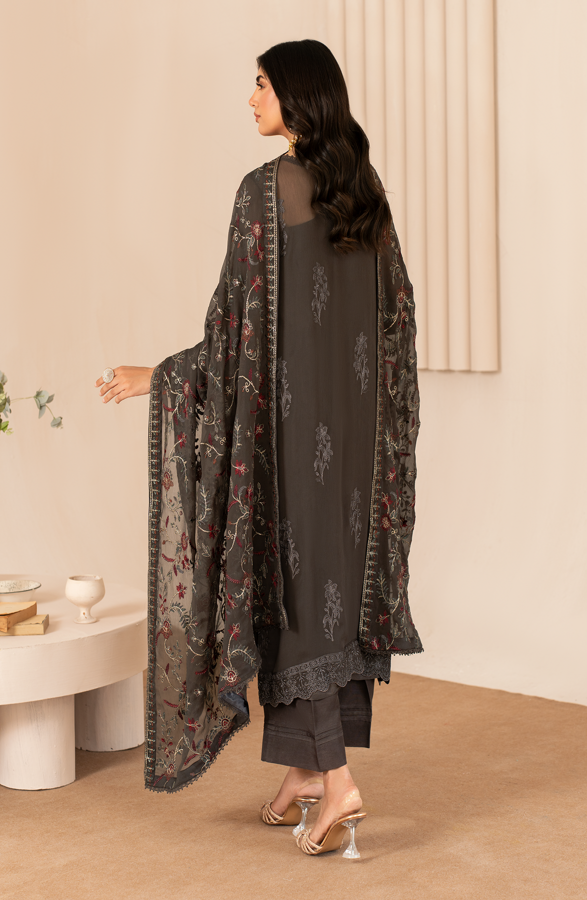 Zarif | Chiffon Edit | ZL 01 FAHIMA - House Of Hania