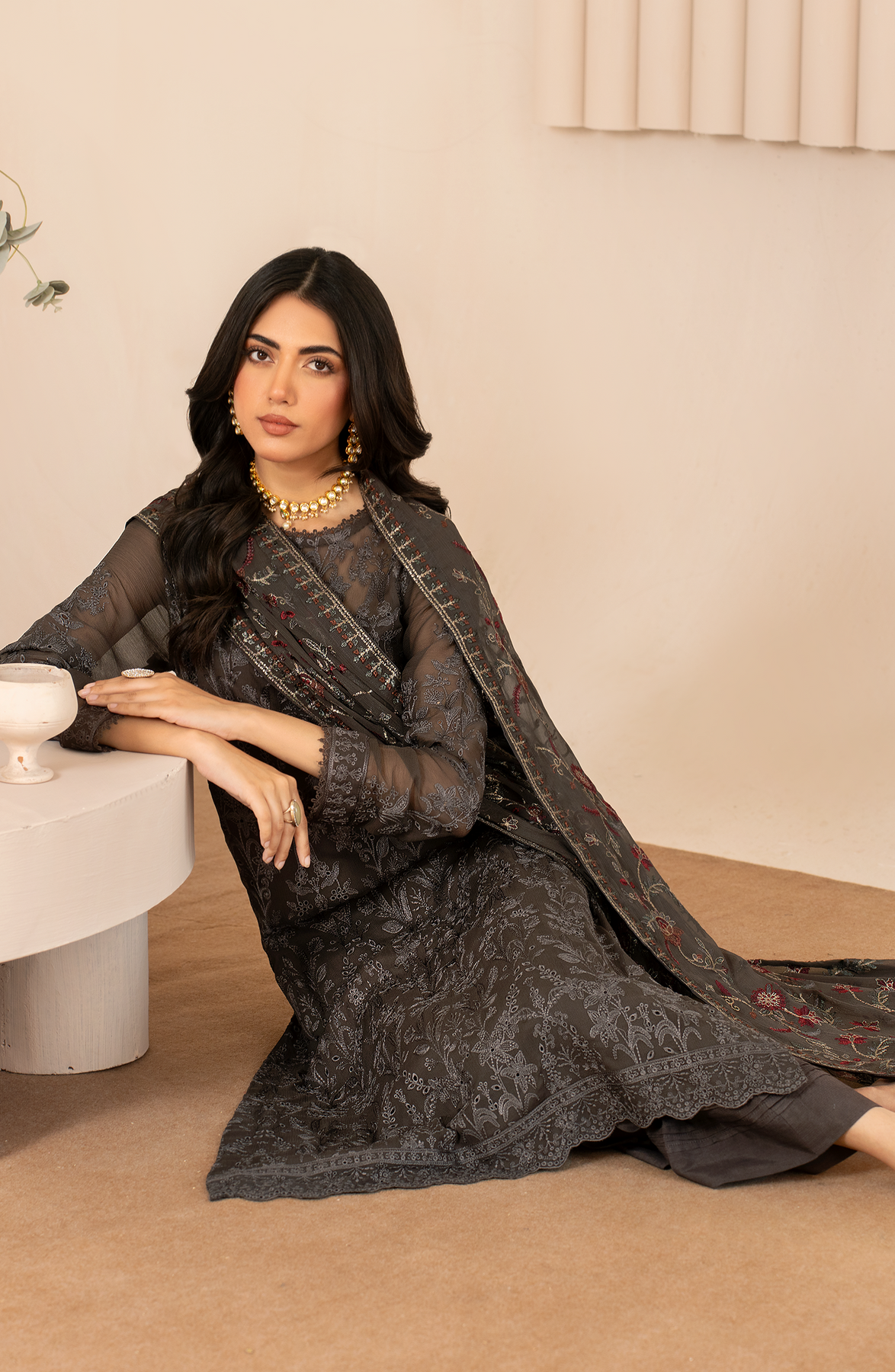 Zarif | Chiffon Edit | ZL 01 FAHIMA - House Of Hania