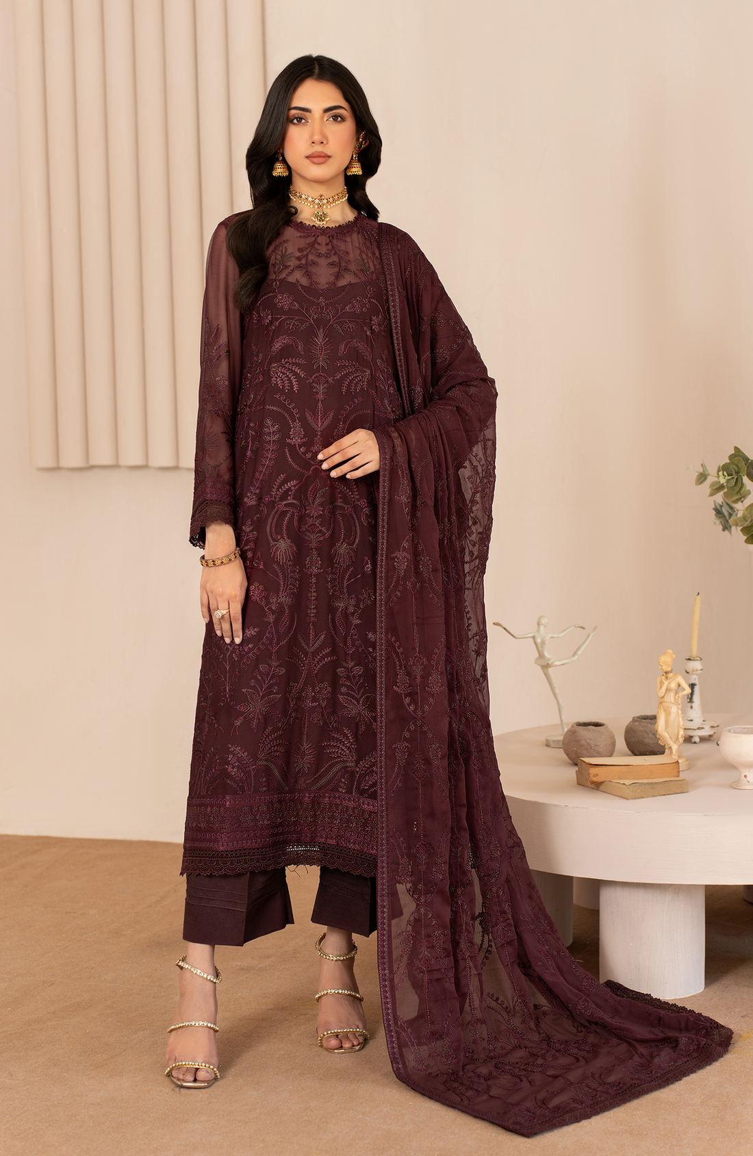 Zarif | Chiffon Edit | ZL 03 HALA - House Of Hania
