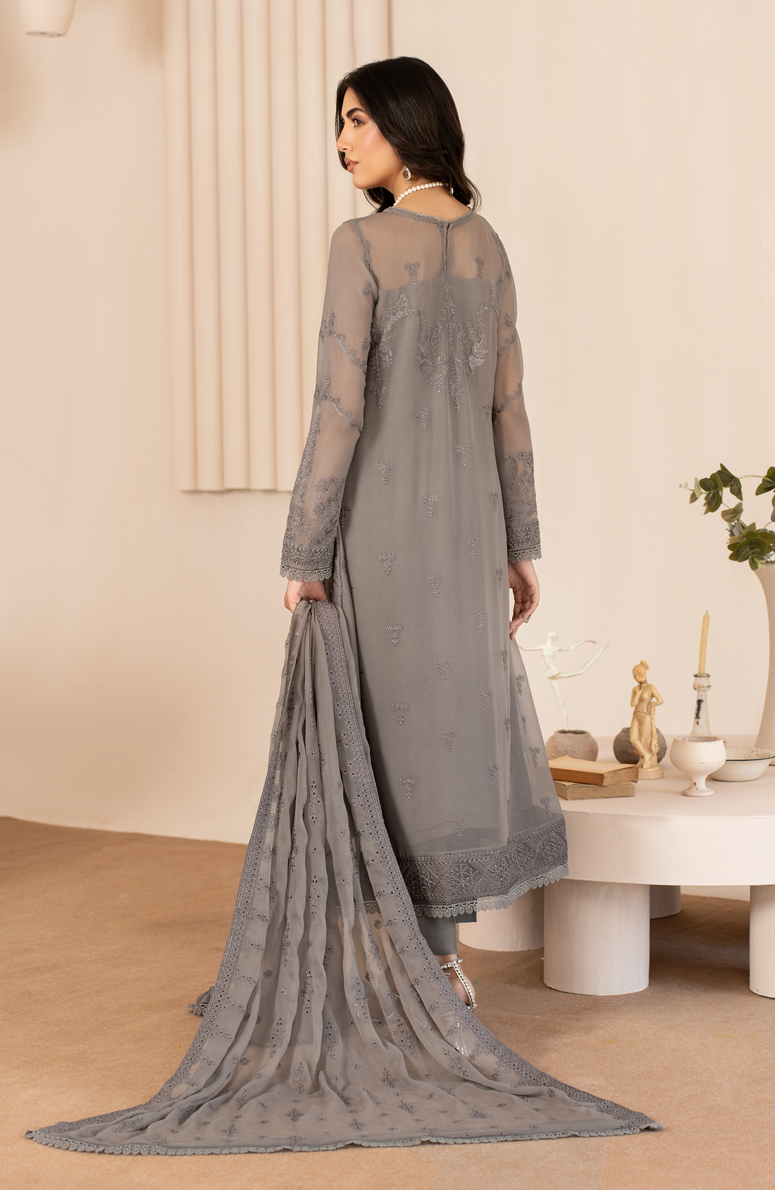 Zarif | Chiffon Edit | ZL 05 AYMAH - House Of Hania