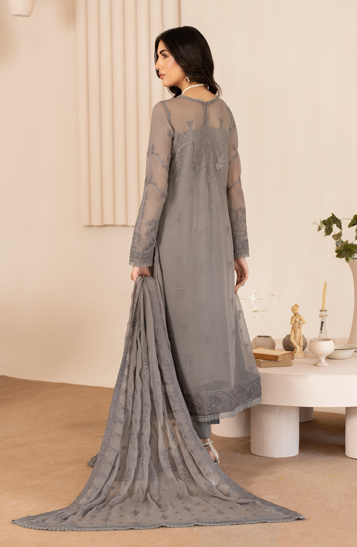 Zarif | Chiffon Edit | ZL 05 AYMAH - House Of Hania